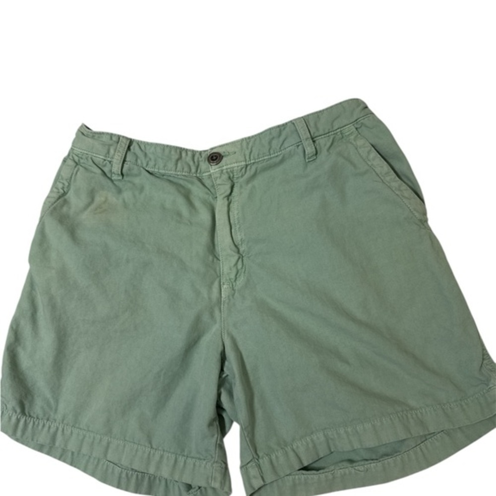 Paperback Men's Walking Shorts, Medium - Light Wash green.